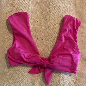 Trina Turk cap sleeve bikini top